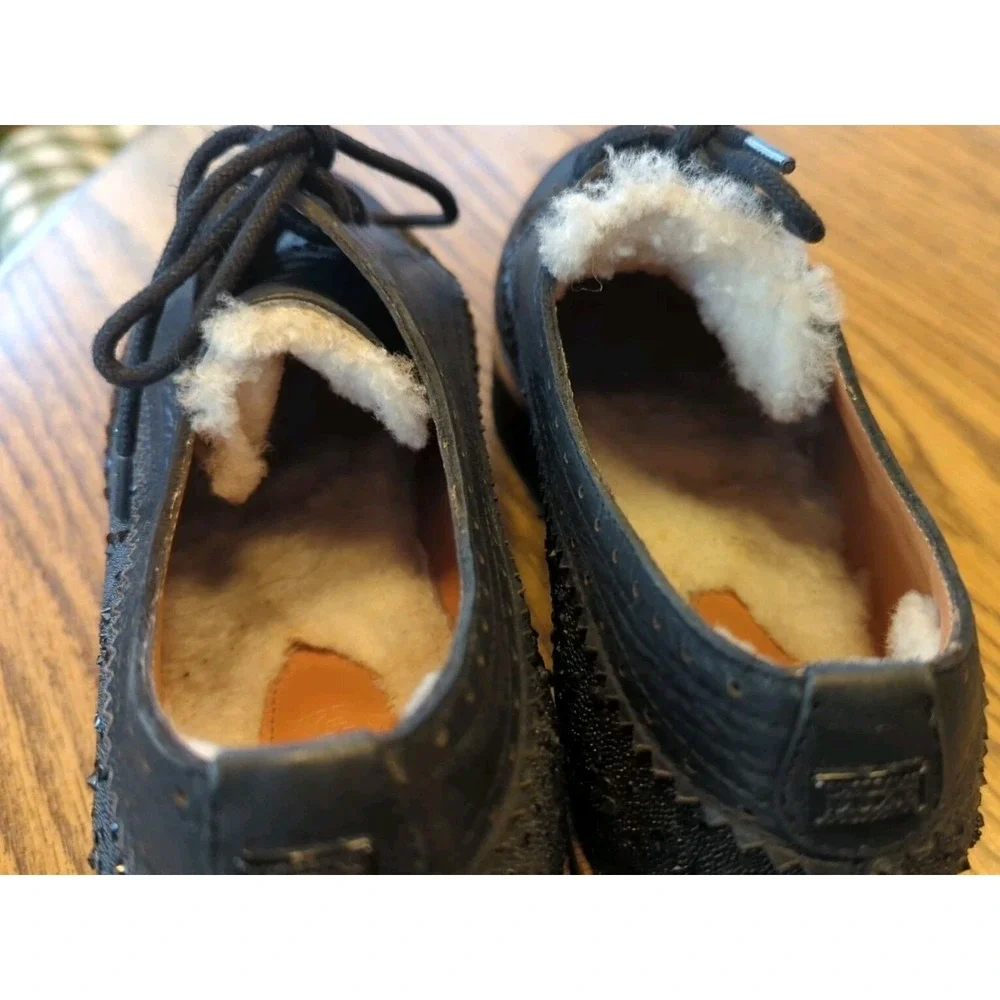 Australia Luxe Co Women's‎ US Size 9 Sherpa Lined Interior Rhinestone Platform